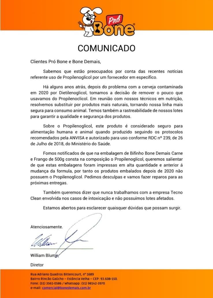 Comunicado