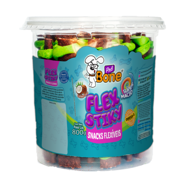 POTE BIFINHO RECHEADO FLEX MENTA 800g