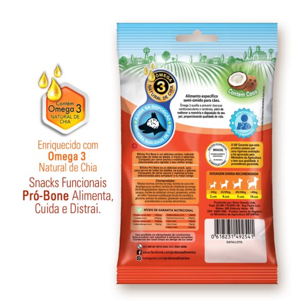 BIFINHO SABOR CARNE GRELHADA PRÓ BONE 65g - Image 2