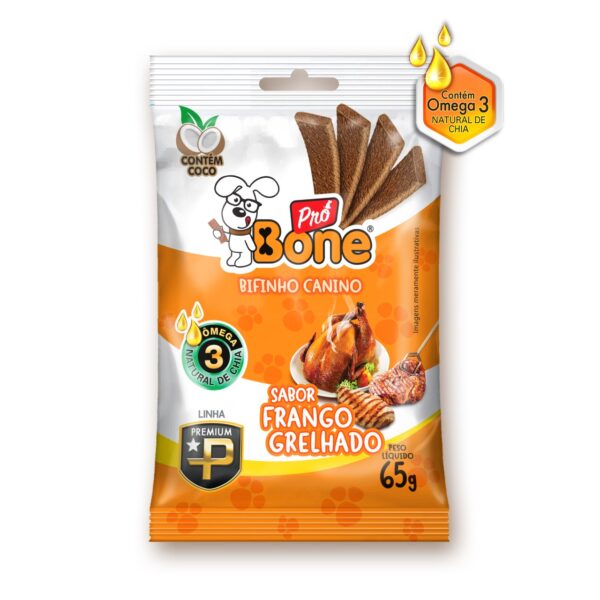 BIFINHO SABOR FRANGO GRELHADO PRÓ BONE 65g