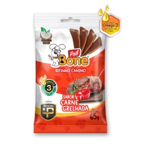 BIFINHO SABOR CARNE GRELHADA PRÓ BONE 65g