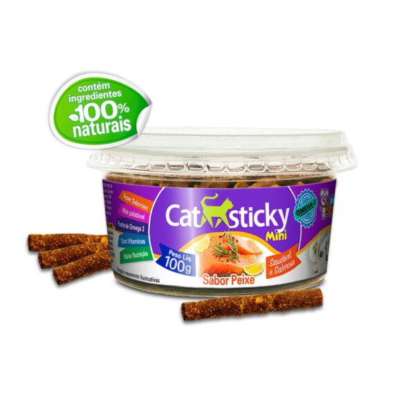 POTE CAT STICK MINI PEIXE 100g - Image 2
