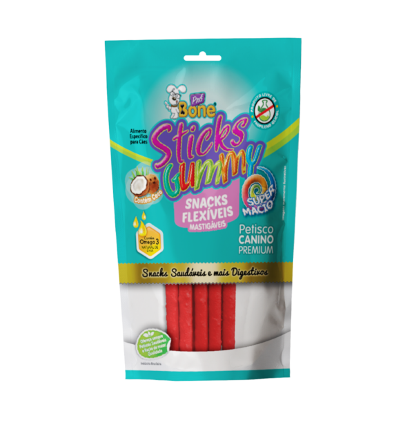 PALITO FLEX MORANGO C/05 45g