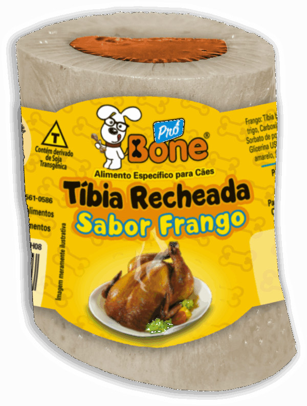 TÍBIA RECHEADA FRANGO C/01
